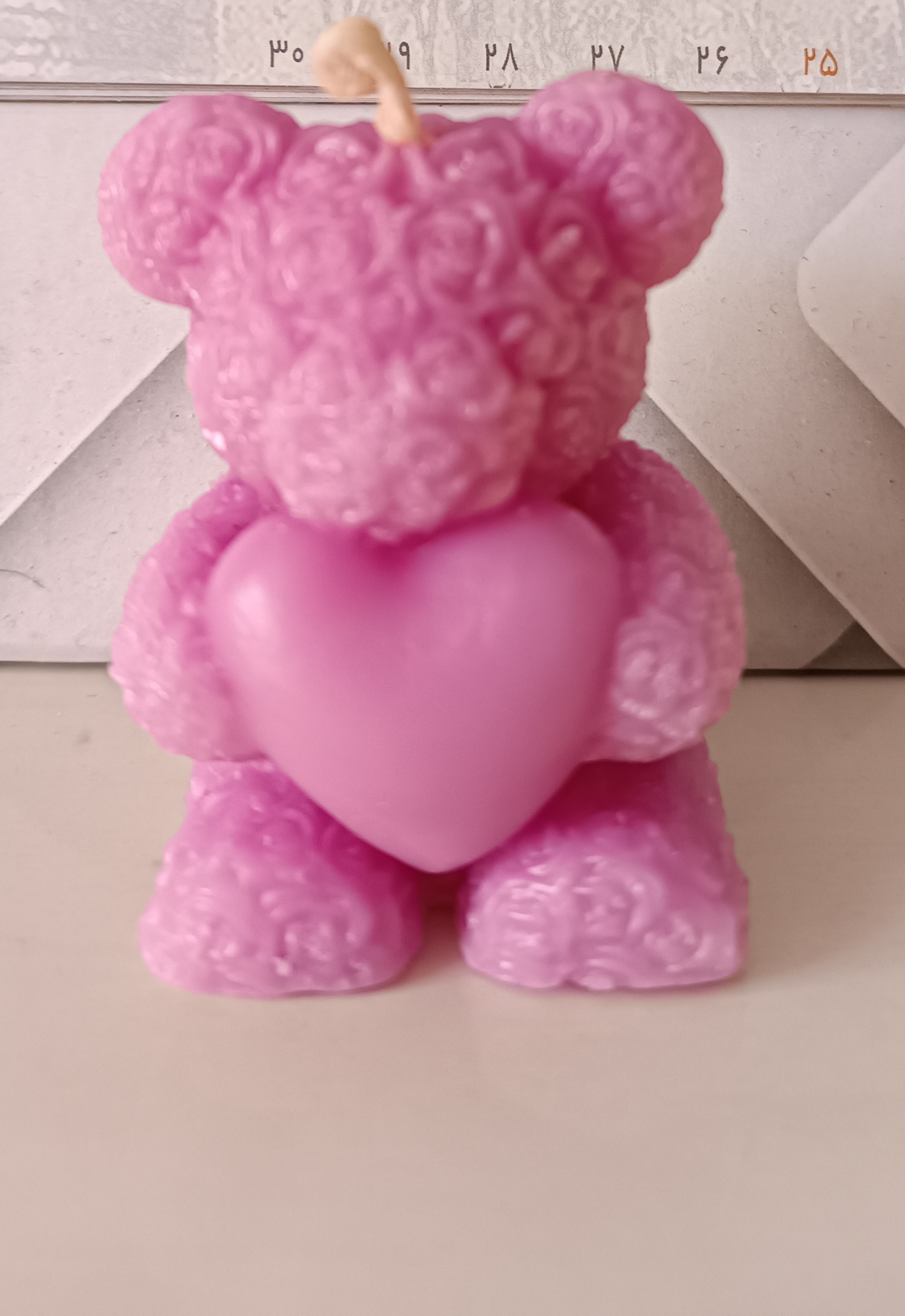 شمع تدی قلبی